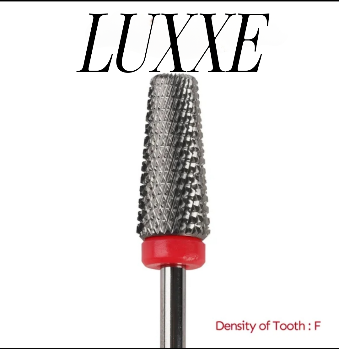 LUXXE Professional Safety 6.8mm Tapered Nail Drill Bit high-quality tungsten carbide