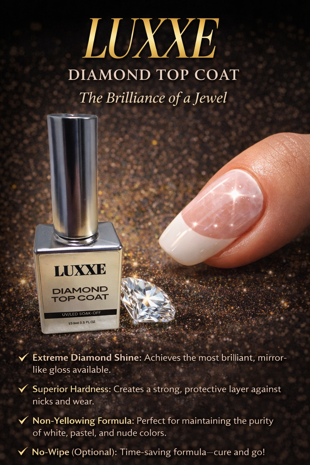 LUXXE Diamond Top Coat