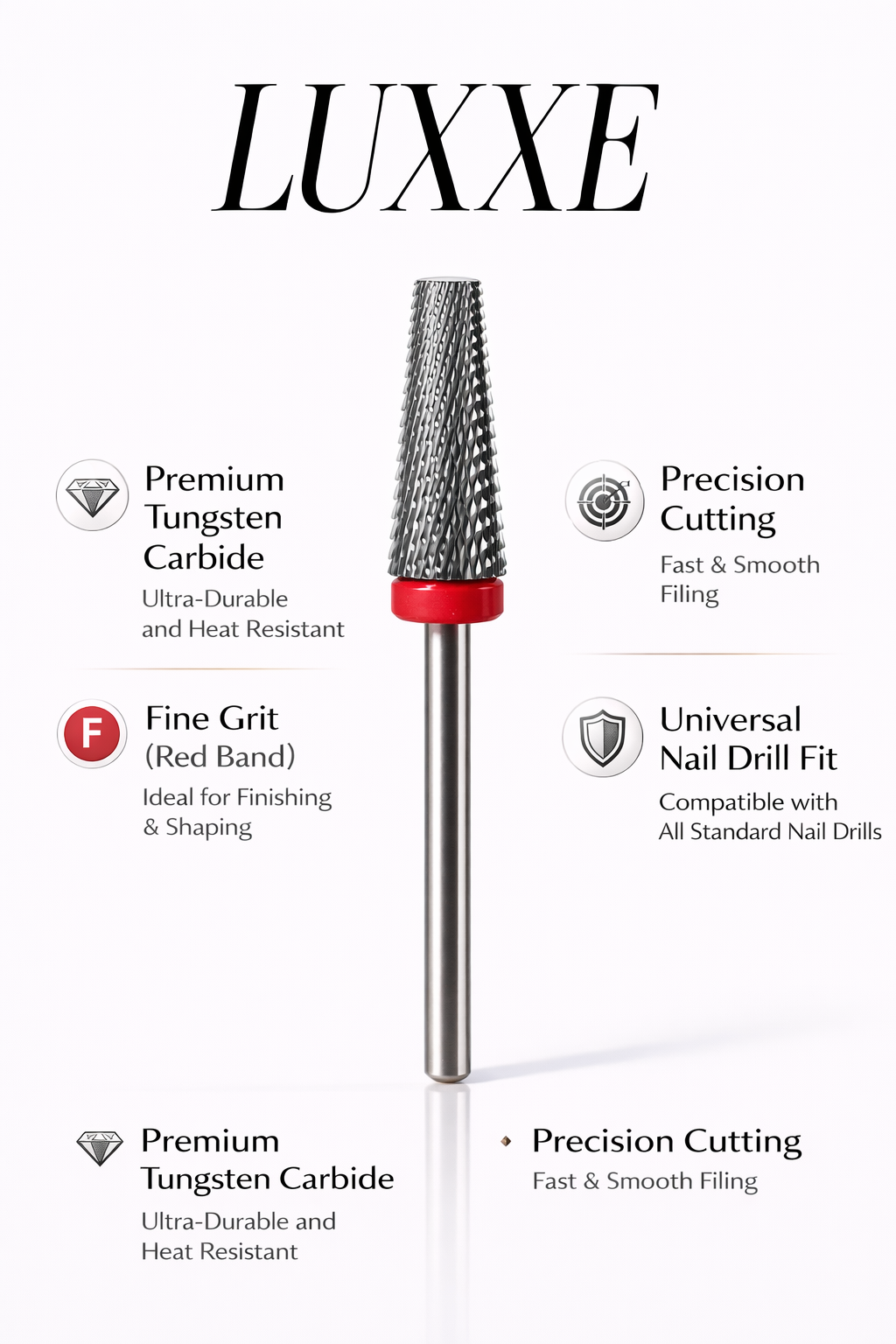 LUXXE 16mm Tapered drill bit